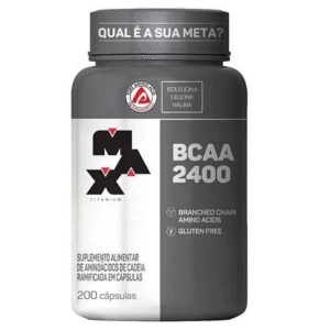 BCAA 2400 Max Titanium 200 Capsulas